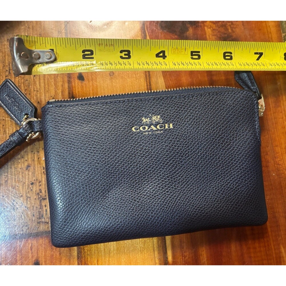 Coach midnight wristlet
